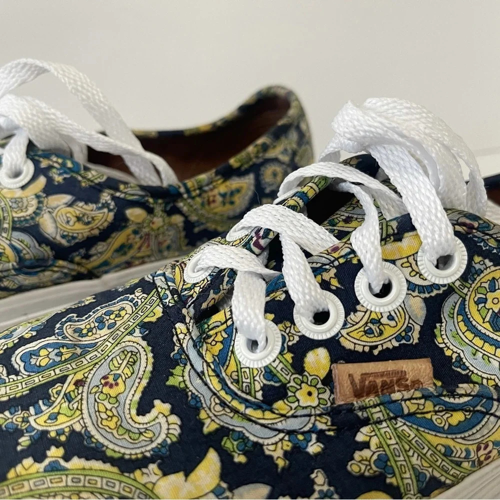 Vans Authentic Paisley Sneakers Women’s Size 6 Low Top - Picture 4 of 16